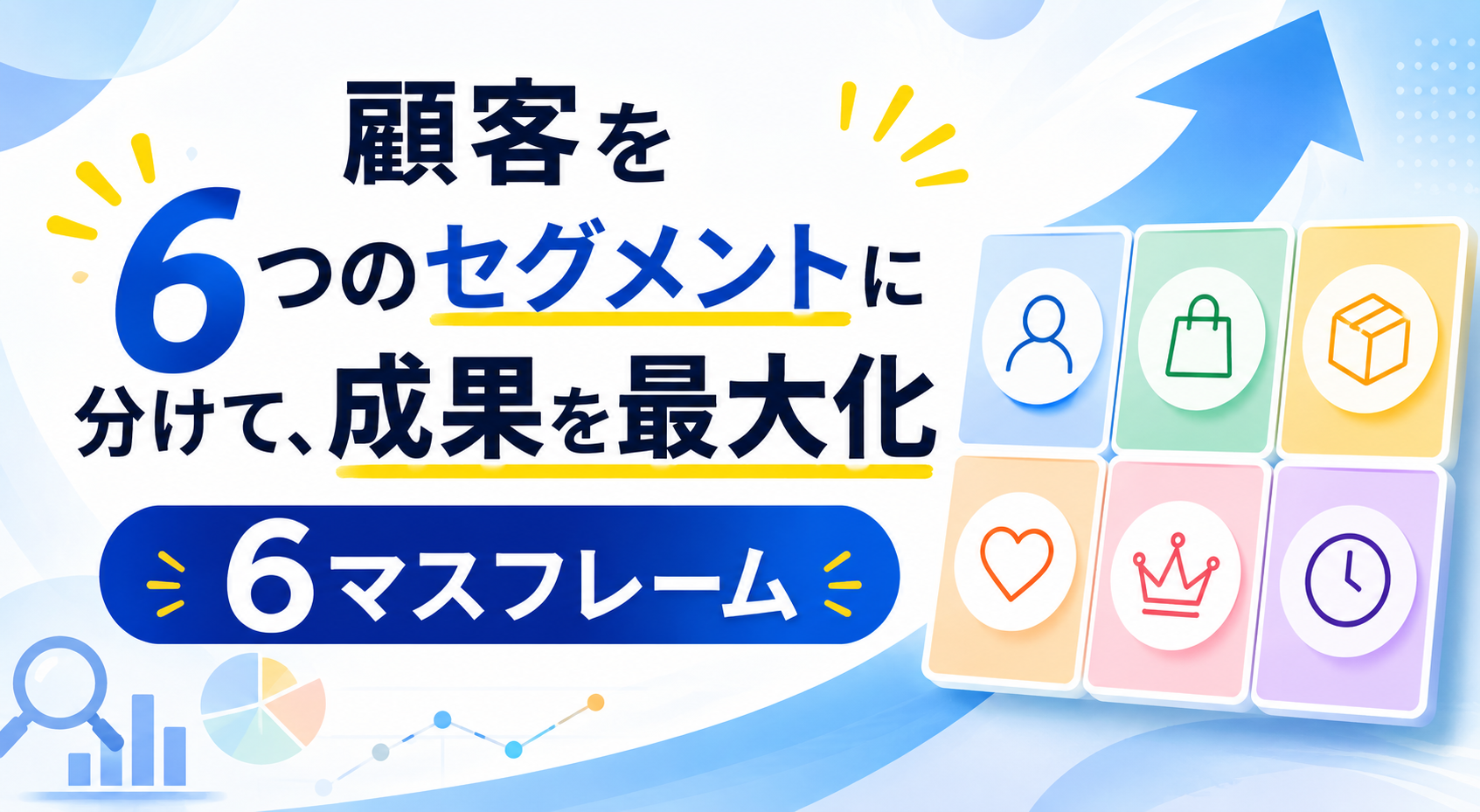 顧客の6マスフレーム（RFM分析）